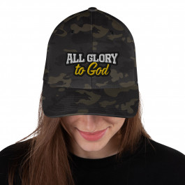 All Glory go's to GOD! Structured Twill Cap