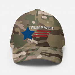 TRUMP WON 2020 Election Structured Twill Cap