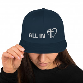 ALL IN with JESUS Christ - Snapback Hat