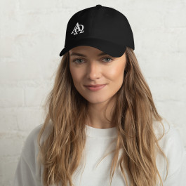 Alpha and Omega Jesus Cap Mom and Dad Hat