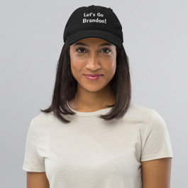 Lets Go Brandon! - Distressed Mom and Dad Hat