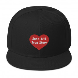 JOHN 3:16 TRUE STORY - Snapback Hat