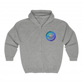 Bible Clothes / BibleClothes.com /  Unisex Heavy Blend Full Zip Hooded Sweatshirt