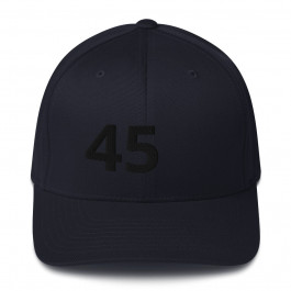 45 / 17 / Q / Embordered on 4 Sides - Structured Twill Cap